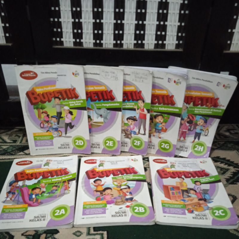 bupetik untuk SD MI Kelas 2 BeKas