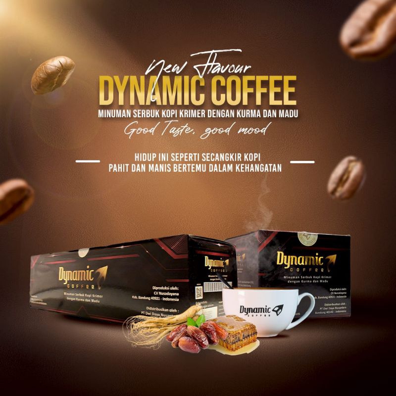

Kopi Dynamic isi 5 Saset