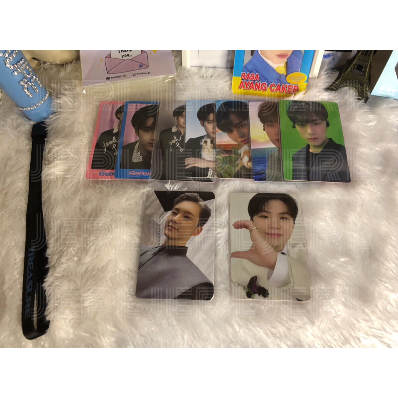 pc / photocard mingyu dicon 102 set, hoshi fts, woozi fml