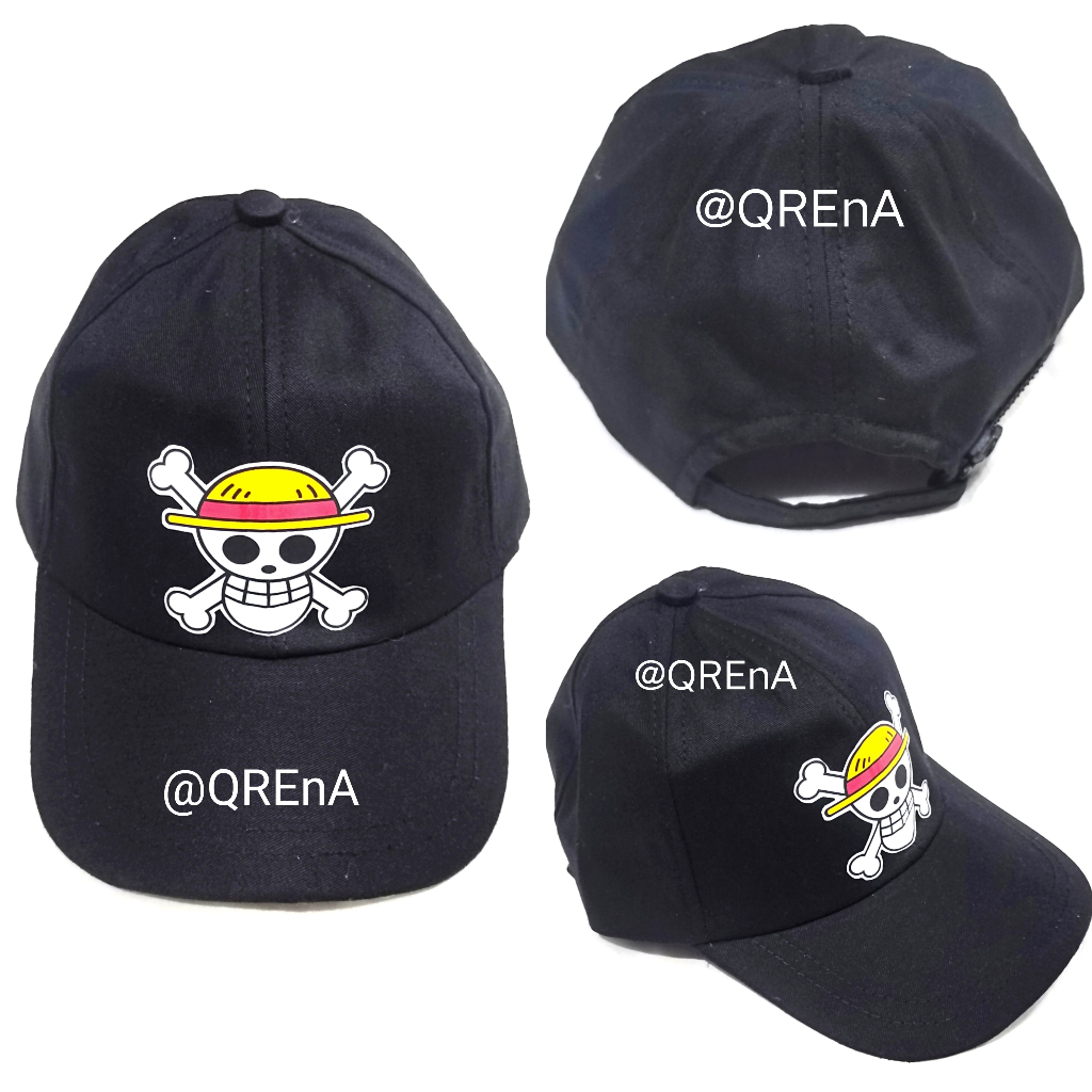 Topi Karakter OnePiece/Topi One Piece Dewasa/Topi Anime Luffy Topi Jerami