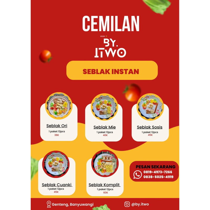 

Seblak Home Made/ 12 pcs