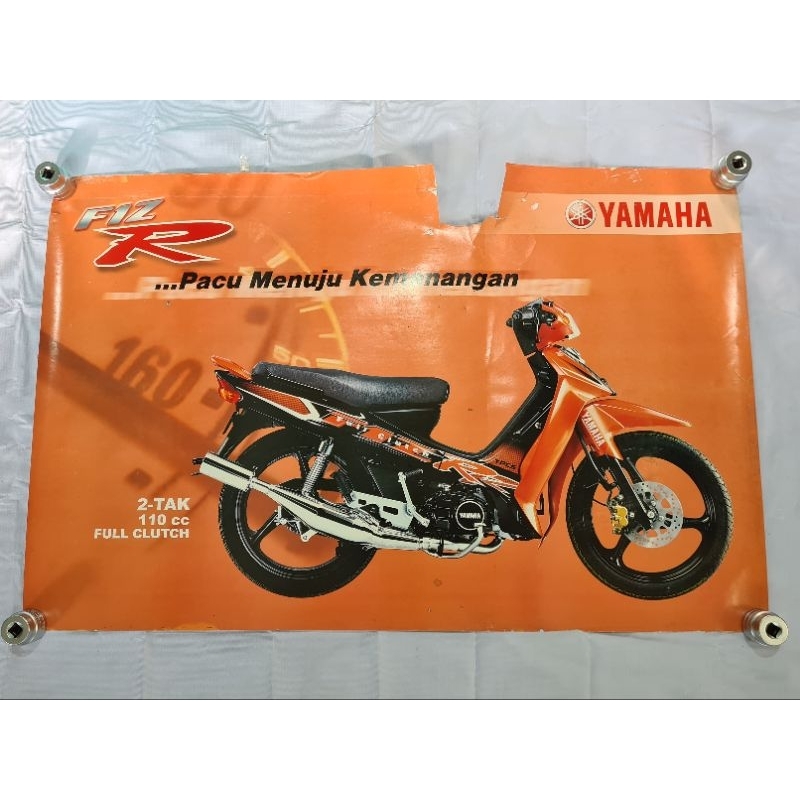 Poster Jumbo Motor YAMAHA FIZR ORI