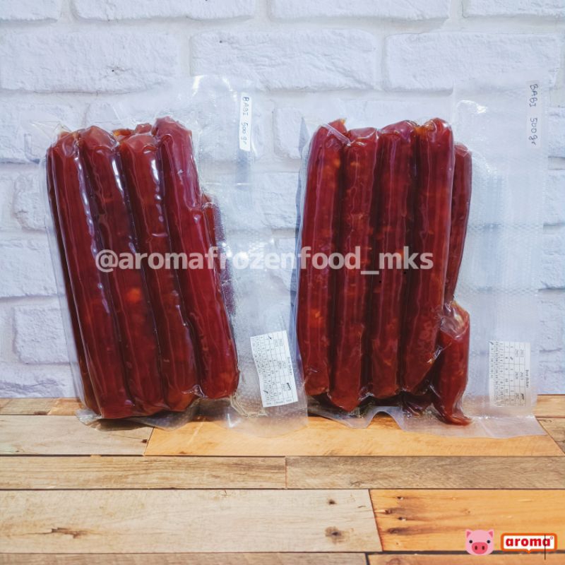 

AROMA REPACK LAPCHIONG (CHINESE PORK SAUSAGES / SOSIS BABI) 500 GR / LAP CHIONG / LAP JIONG / LAP CIONG