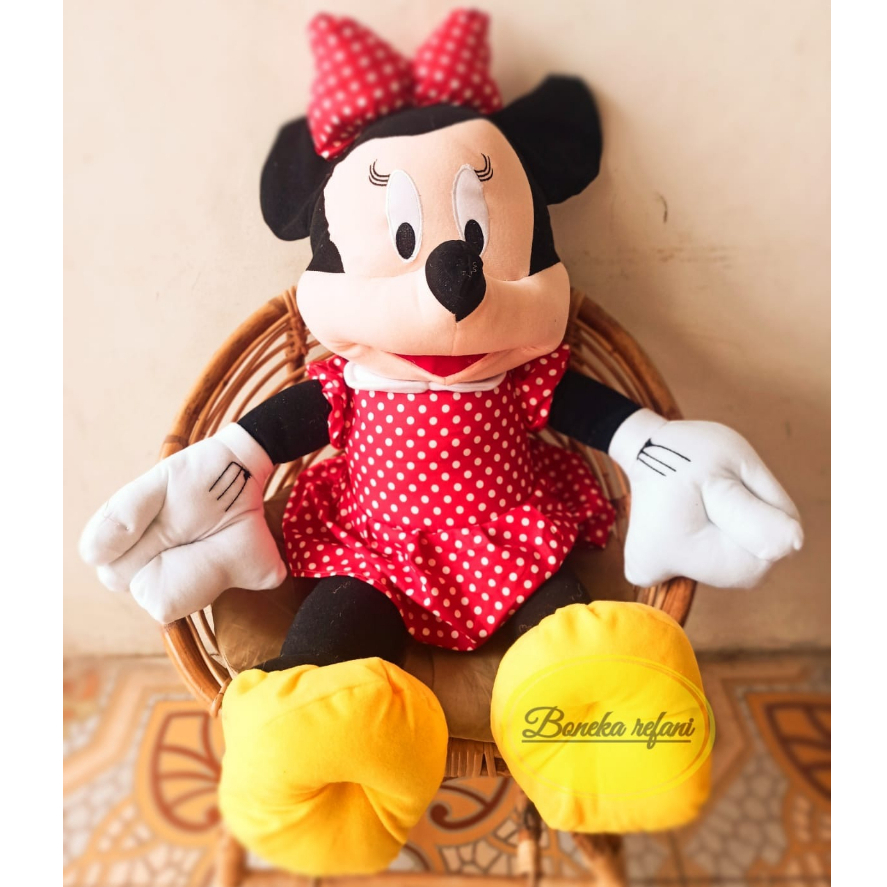 Boneka Mickey Minnie Mouse Jumbo