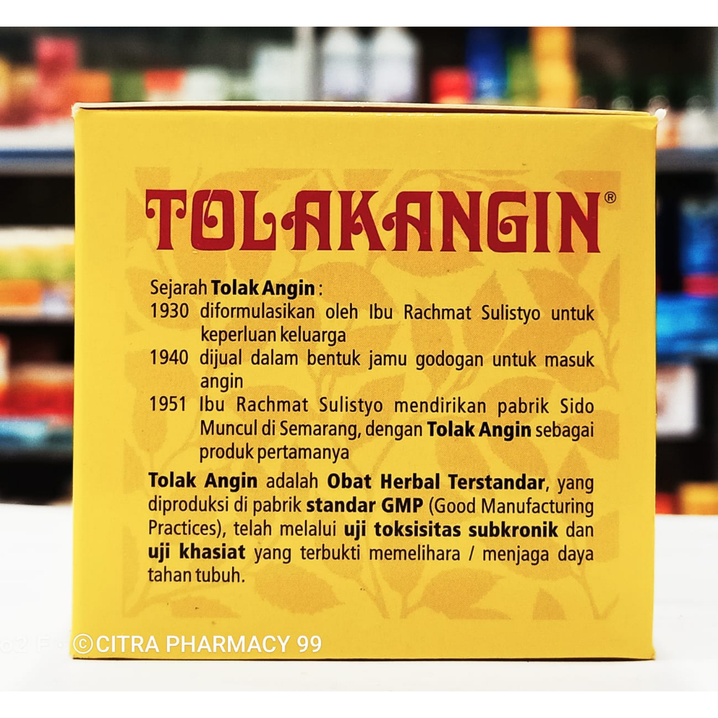 Tolak Angin 𝐃𝐞𝐰𝐚𝐬𝐚 𝟏 𝐊𝐨𝐭𝐚𝐤 𝐈𝐬𝐢 𝟏𝟐 𝐒𝐚𝐜𝐡𝐞𝐭 - Mengatasi Masuk Angin