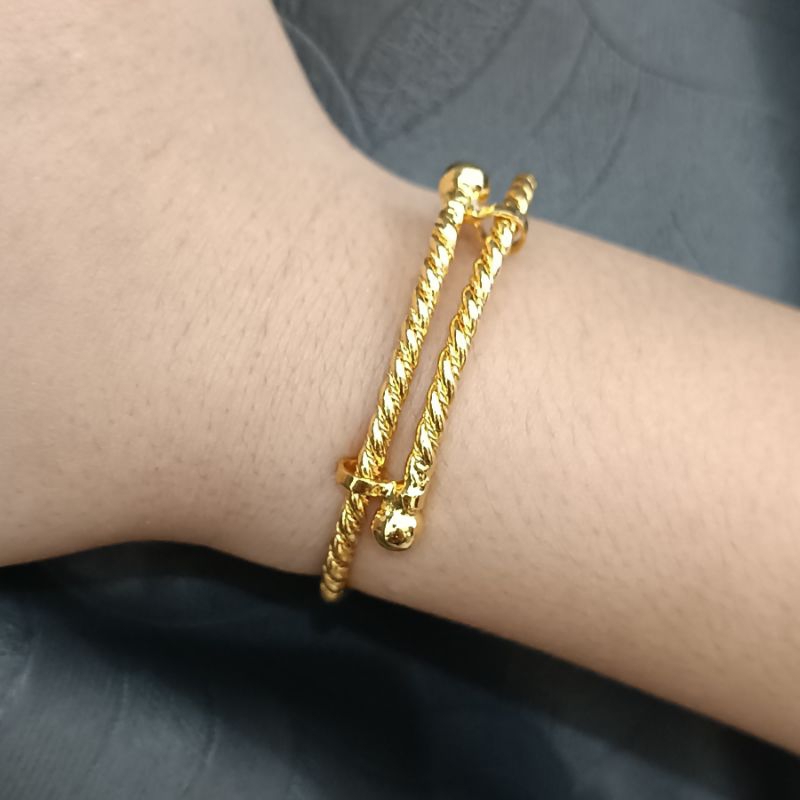 Gelang pintal Anak Warna 24k G06109