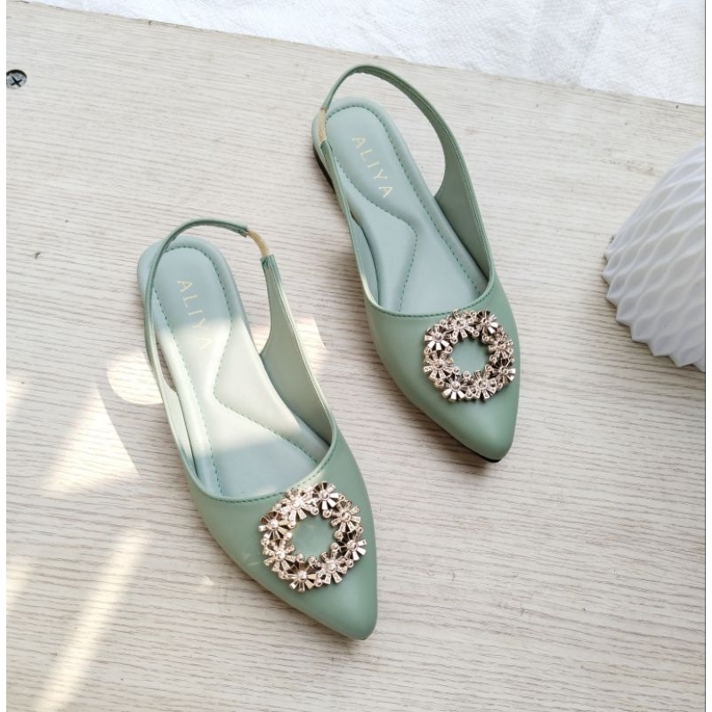 Aliyashoes Calista Sandal Flat Wanita