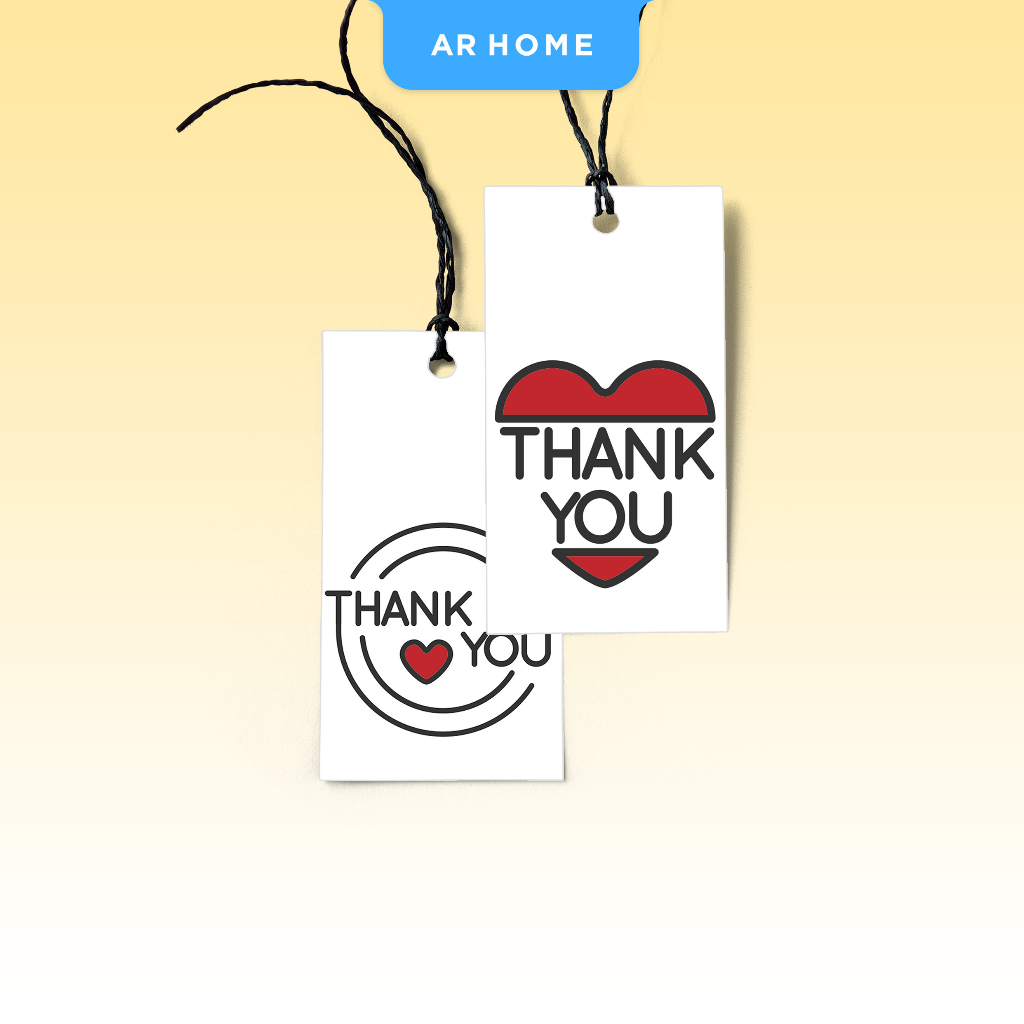 

Tag Thank You, Tag Terima kasih, Tag Rustic, Label Premium Tag, Hangtag Baju, Tag Kado Murah