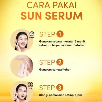 Pond's Sun Serum UV Protect SPF35 PA+++ UVA UVG 30g