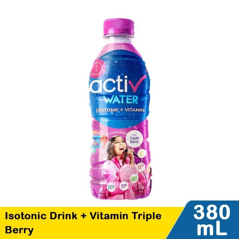 

Activ Water Isotonic Drink + Vitamin Triple Berry 380mL
