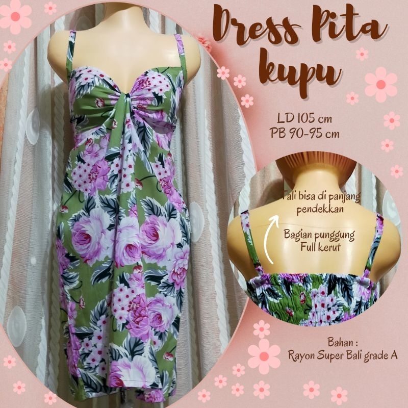 Home dress //Dress pita pendek