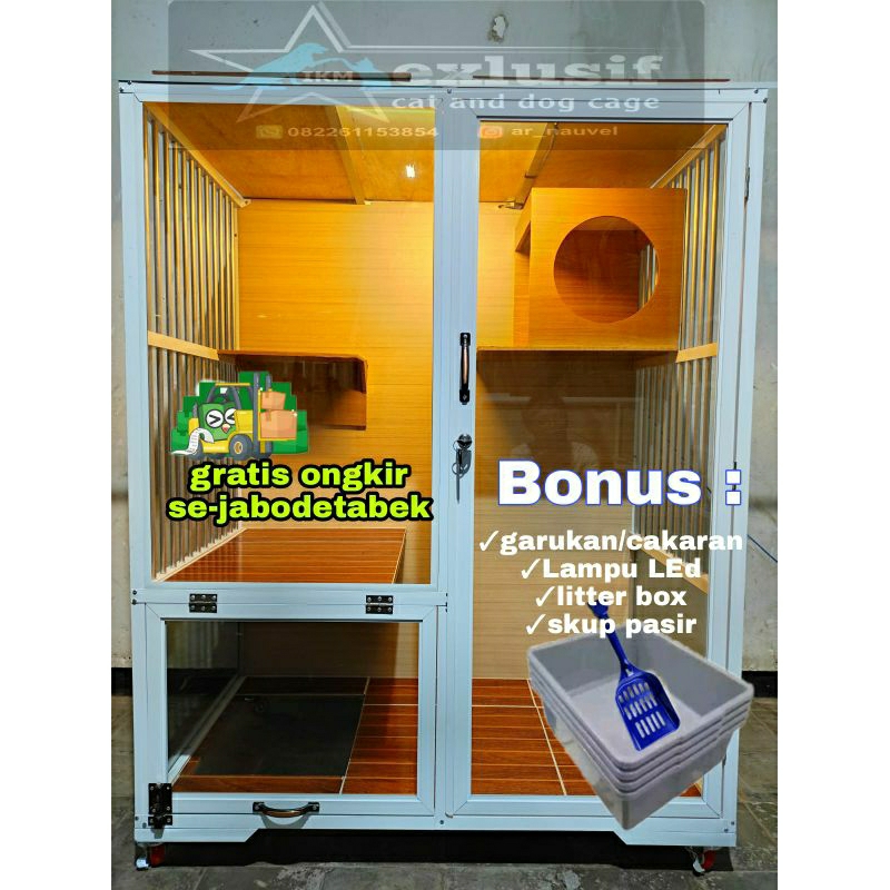 kandang kucing cat room