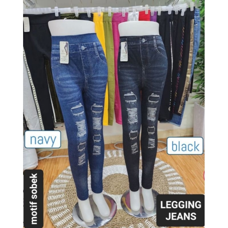 NEW LEGGING JEANS 9033 IMPORT / LEGGING IMPORT MURAH