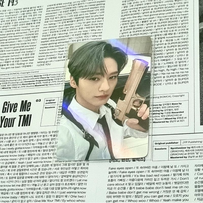 Photocard stray kids lee know music plant maxident