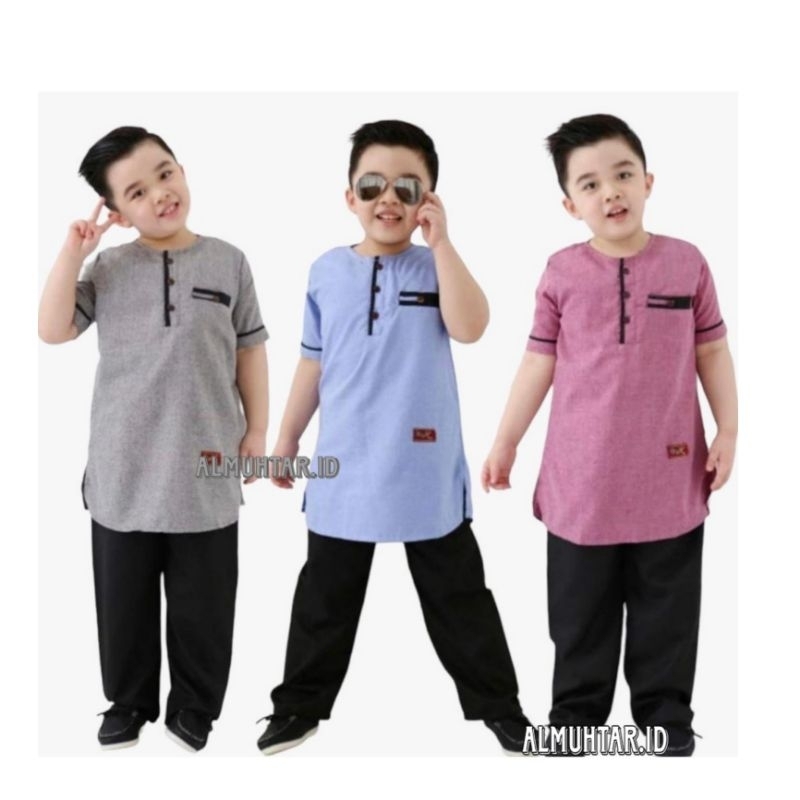 BisaCOD SETELAN ANAK KURTA DAN CELANA USIA 1-10 TAHUN // set anak bayi balita polycotton