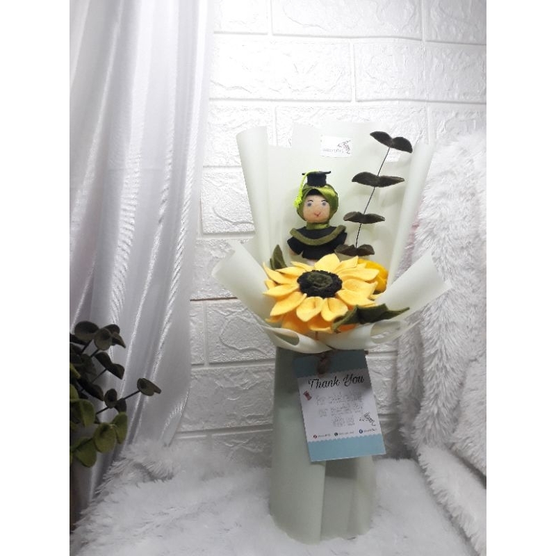 BBH - Mini / Buket boneka handmade mini/Buket boneka/Buket boneka handmade/ Buket boneka wisuda /Buk