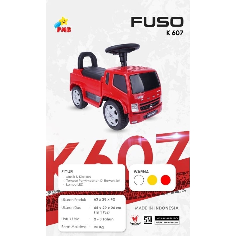 Tolocar/mobil dorong anak Fuso K607