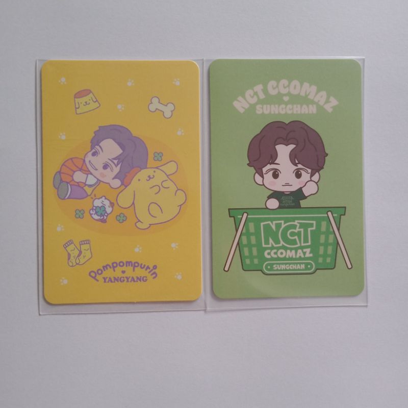 Photocard PC Konsep (Concept) Sanrio Yangyang A Ver | Sungchan Ccomaz B Ver