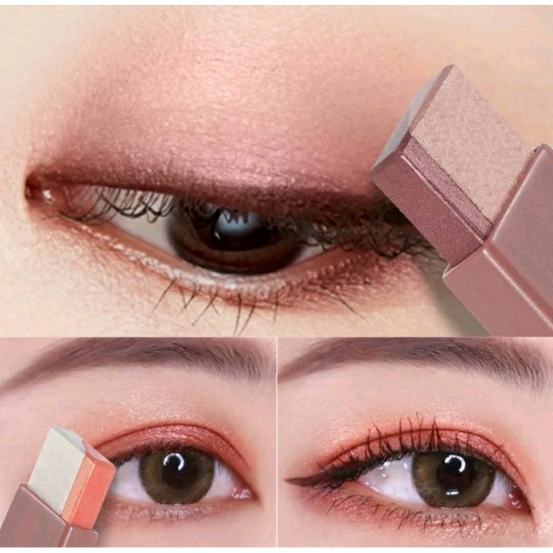 EYESHADOW STICK LAMEILA | KOMBINASI 2 WARNA | EYESHADOW SHIMMER