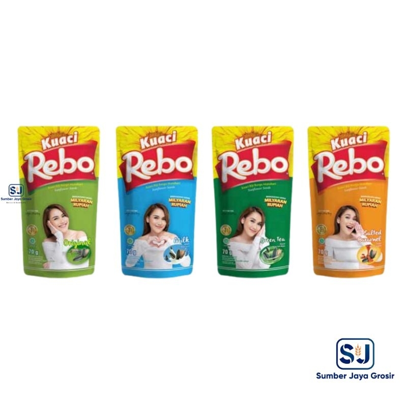 

KWACI REBO 70 GR A VARIAN/GREEN TEA/CARAMEL/ORIGINAL/MILK