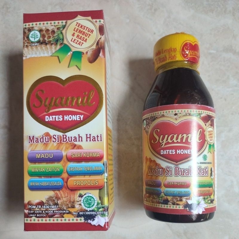 

MADU SYAMIL DATES ANAK 125 ML - MADU SYAMIL SIBUAH HATI