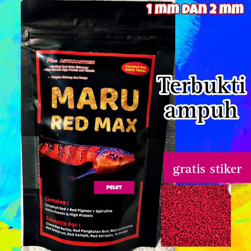 pelet red maru barito progres bunga warna virus fh