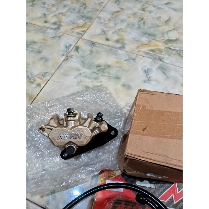 kaliper nissin advantage 2 piston wave 100/110/125