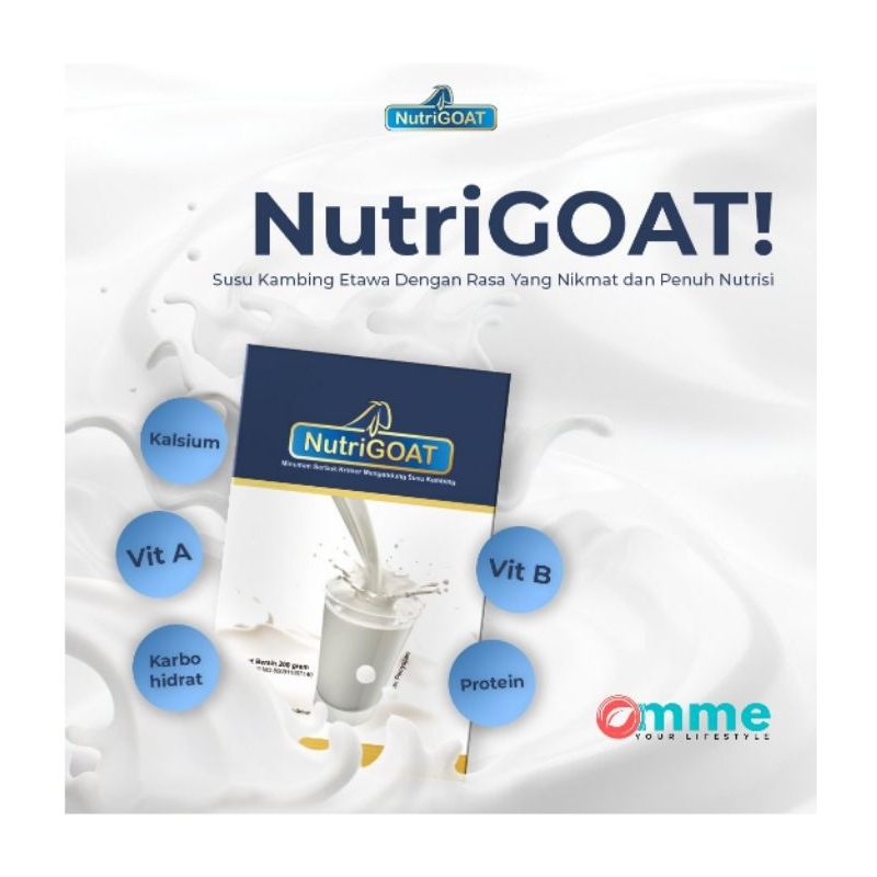 

NutriGOAT Susu Kambing Etawa 200gr