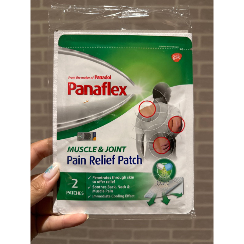 Panaflex Pain Relief Patch isi 2 ori Malaysia