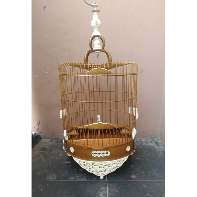 sangkar bulat burung pleci/konin/ciblek burung kecil
