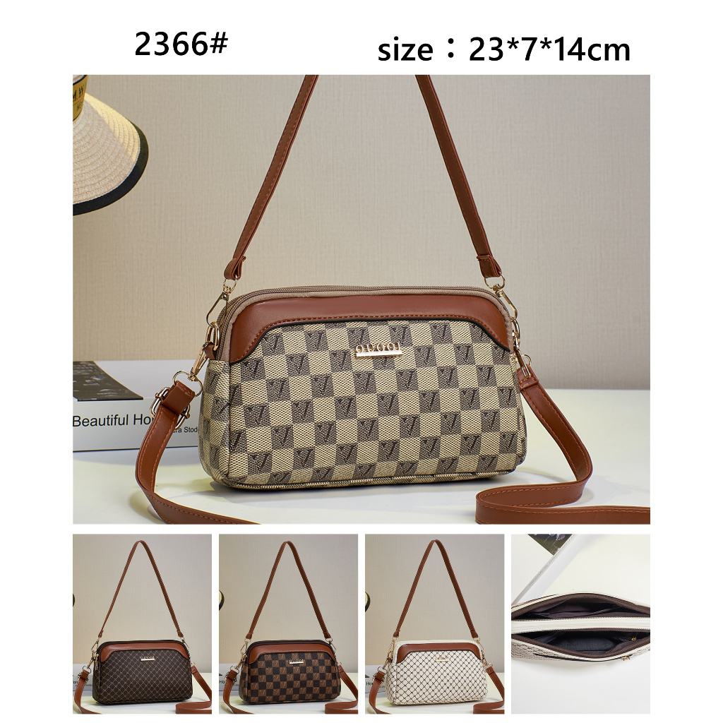 2366 tas selempang wanita fashion tas slingbag terkiniian cantik tas bahu wanita best seller