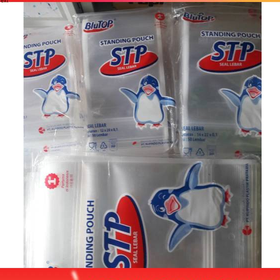 Standing pouch plastik STP 9 x 15