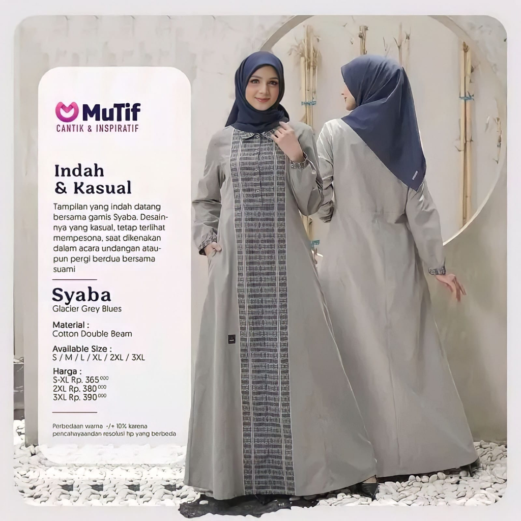 GAMIS COUPLE LEBARAN//GAMIS DEWASA//KOKO DEWASA//GAMIS TERBARU//SARIMBIT 2022//SYABA//SYAIED//MUTIF