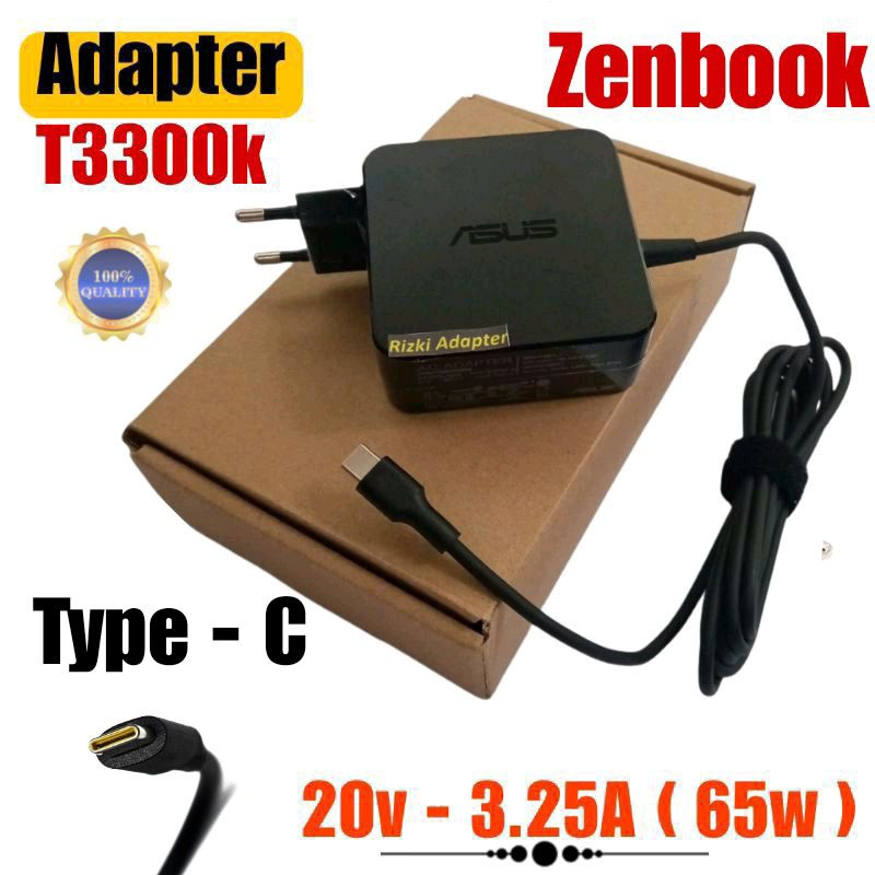 Adapter Charger Laptop Asus Zenbook 20v - 3.25A type - C