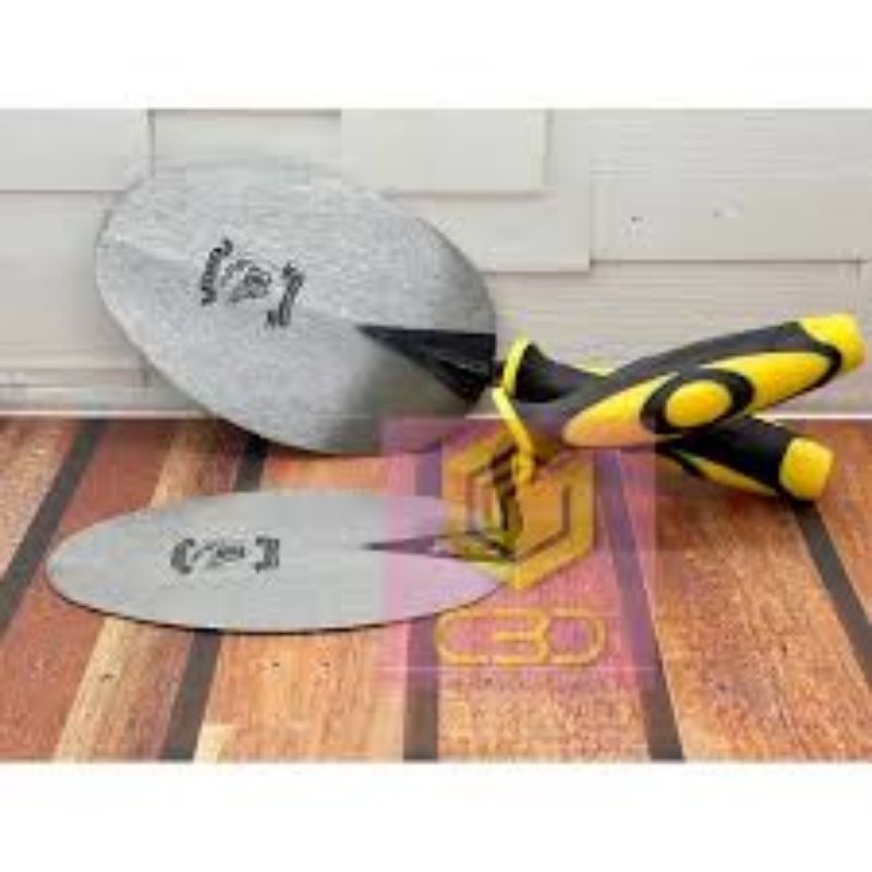 Cetok Bangunan UK 5inci Ganggang Fiber Stainless Besi