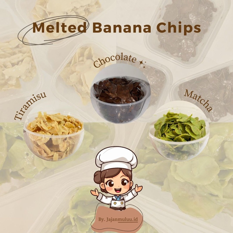 

Melted Banana Chips 150gr | By. @jajanmuluu.id