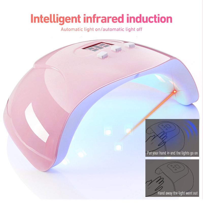 Manicure Kits With Nail Lamp And Nail Polish LED Nail Phototherapy Machine Light