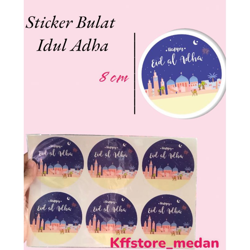 

Sticker Bulat Idul Adha Per Lembar (isi 6pcs)