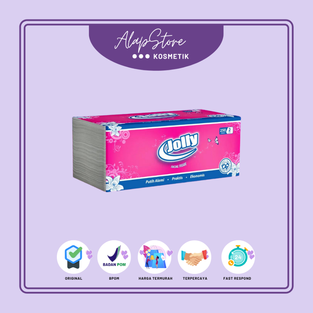 Jolly Tissue Wajah 250g