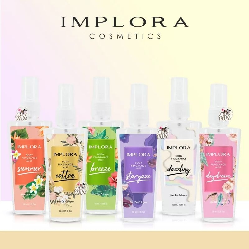 IMPLORA BODY FRAGANCE MIST / PARFUM IMPLORA 100ML