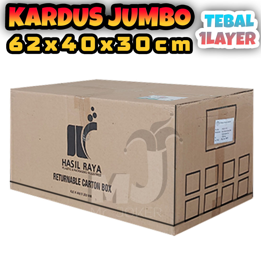 

Kardus Packing Besar Jumbo Bekas Pindahan Packaging Dus Tebal Box Pengiriman Kotak Penyimpanan 1ply 2ply Baru 2 layer 1 layer 2 ply 1 ply Super Karton Kemasan Murah Polos Paking Barang Kantor Arsip Kuat 60x40x40 Keras Single Double Wall Dynaplast 62x40x30