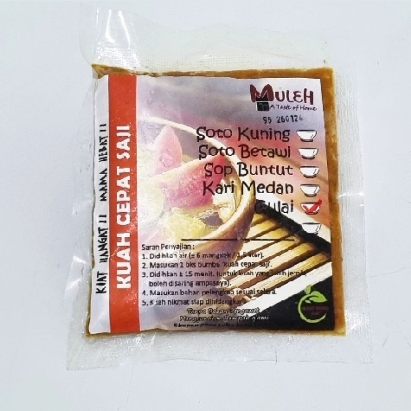 

Bumbu Gulai Vegetarian ( Vegan )