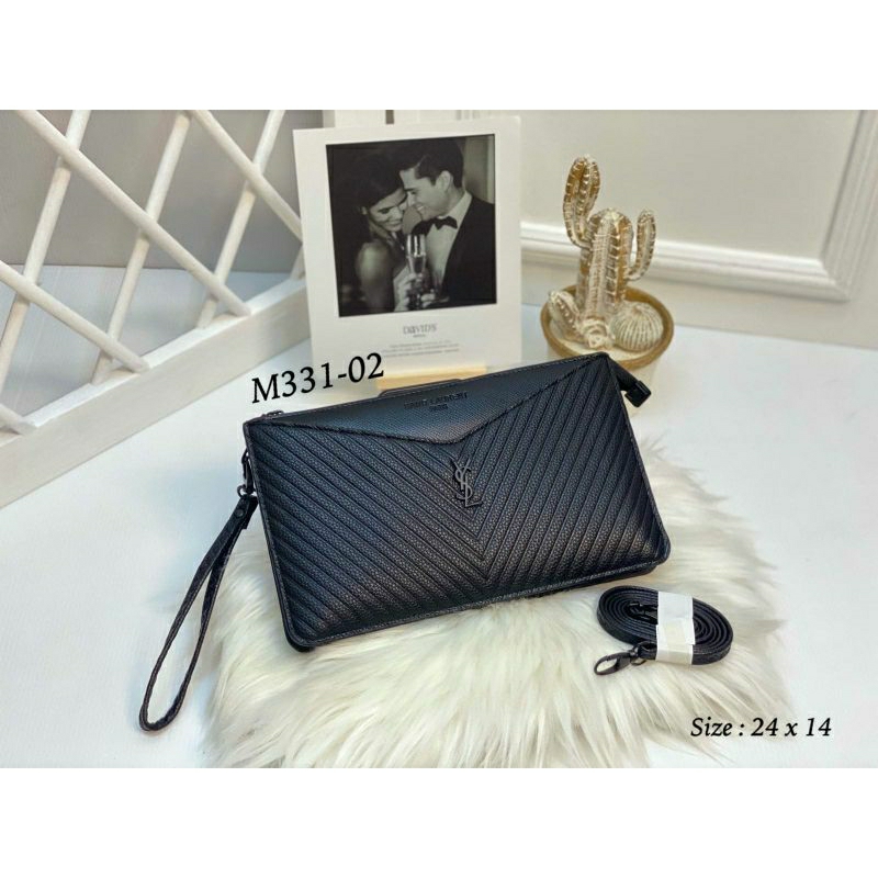 New Clutch M331 Handbags 4 Ruang V Neckls Import Semprem