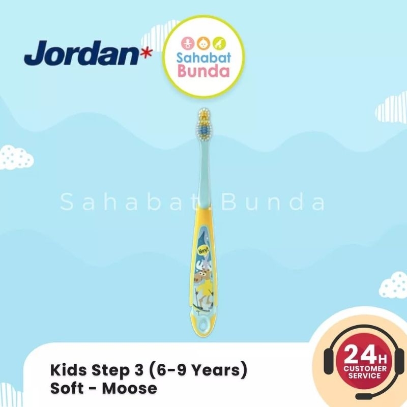 Jordan toothbrush step 3 usia 6-9 tahun - sikat gigi anak