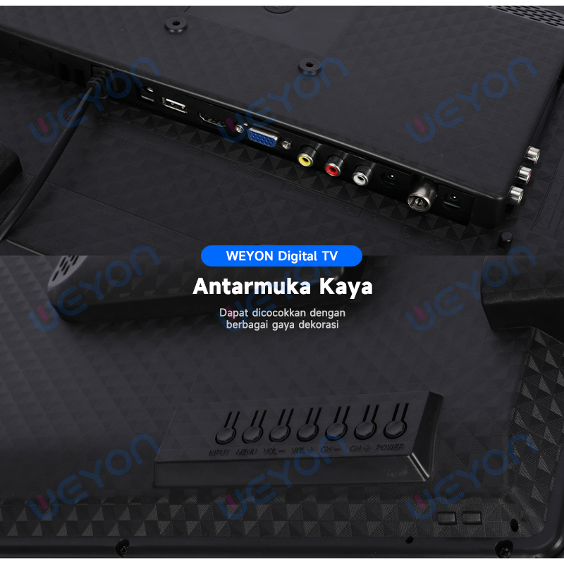 Weyon 27 Inch Digital TV LED FHD Televisi LED Analog TV Tahun Garansi