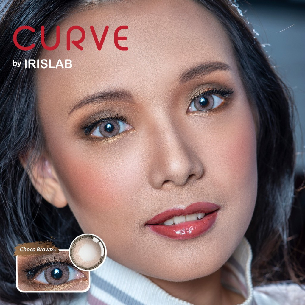 SOFTLENS BARU CURVE BY LIVING COLOR ( CHOCO -050 S/D -6.00 )