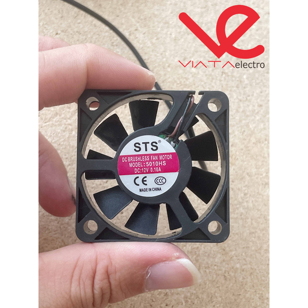 FAN DC 5V 5cm + USB KIPAS DC 5x5cm USB BRUSHLESS KIPAS PENDINGIN COOLING EXHAUST 5cm 50mm FAN TEBAL 5 x 5cm 0.10A