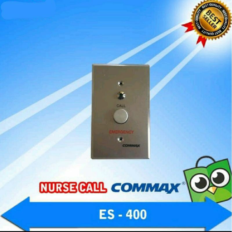 NURSE CALL COMMAX ES-400 - Emergency Switch Toilet Push
