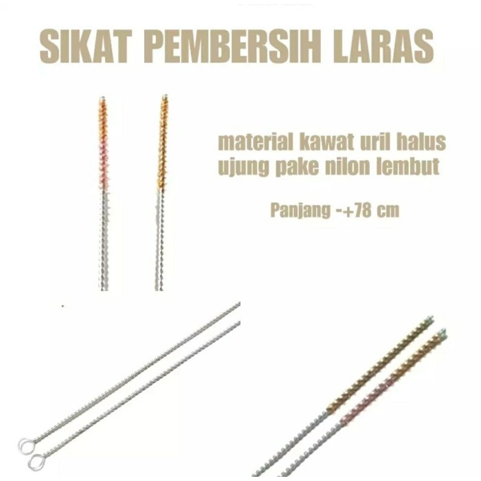 SIKAT LARAS 4,5 MM /SIKAT PEMBERSIH LARAS BAHAN KAWAT LENTUR