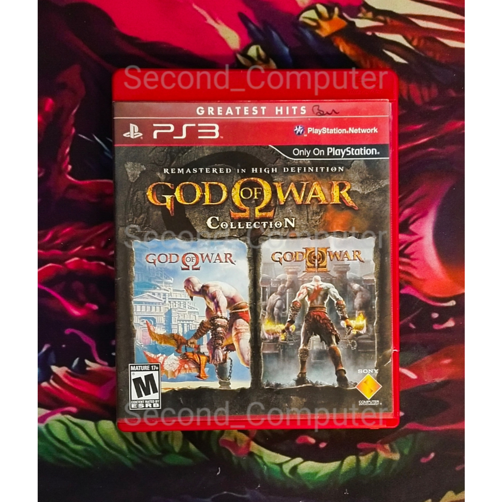 BD PS3 GOW God Of War Origins Collection